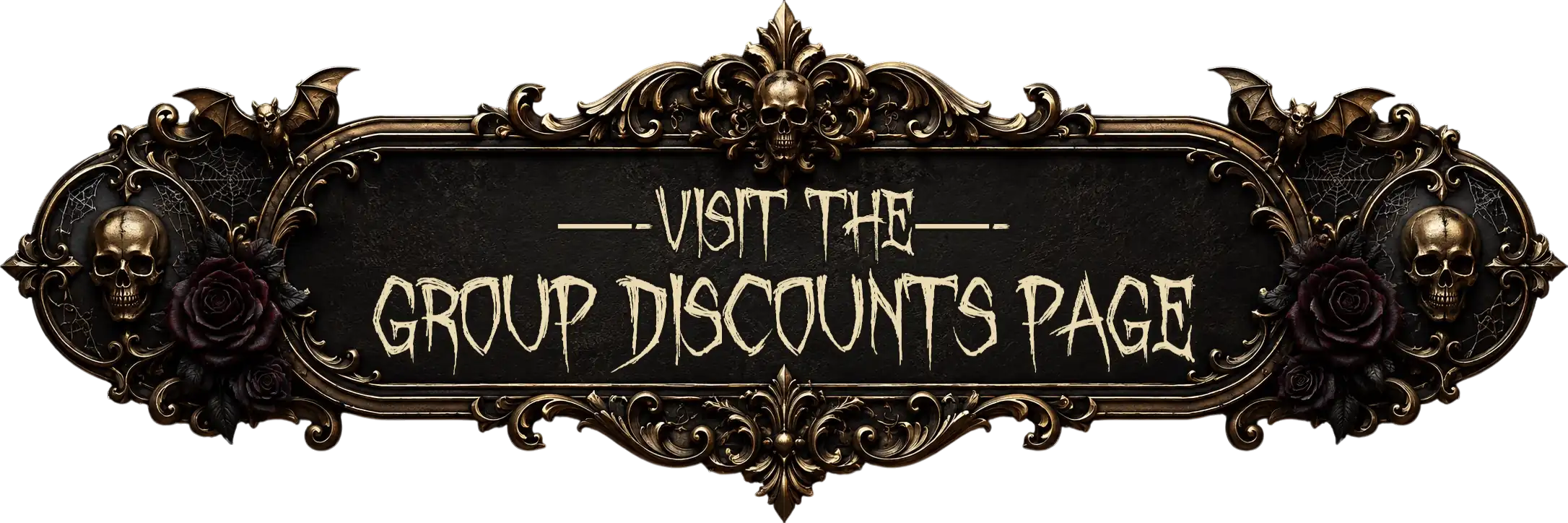 Group Discount Page Button Visit the Hotel of Horror Group Discounts Page